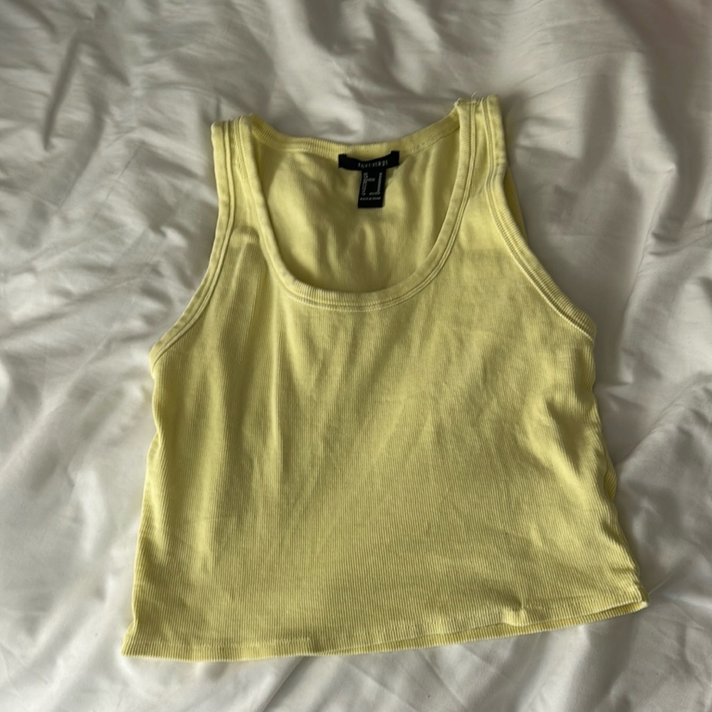 Yellow tank top